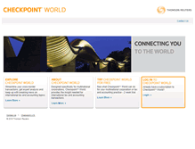 Tablet Screenshot of checkpointworld.com